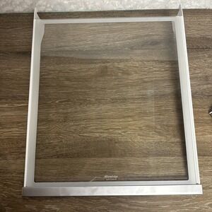 Whirlpool Refrigerator Glass Shelf W10447510 MicroEdge Spill Control OEM